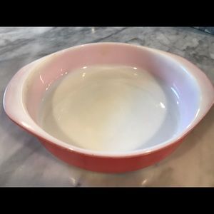 Vintage Pyrex Flamingo Pink Baking Dish